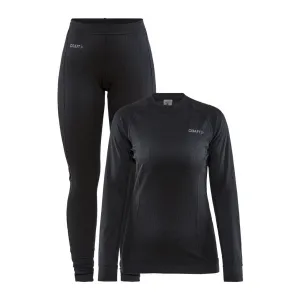 Термокомплект Craft Core Dry Baselayer Set Woman black 
