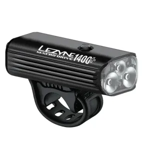 Переднє світло Lezyne MACRO DRIVE 1400+ FRONT Чорний матовий 1400 люменів Y17 Переднє світло Lezyne MACRO DRIVE 1400+ FRONT Чорний матовий 1400 люменів Y17