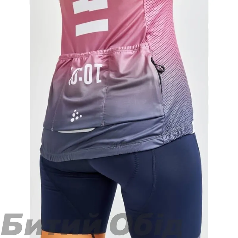 Джерсі Craft ADV HMC Endur Graphic Jersey Woman White| orange 