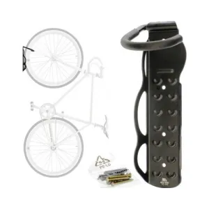 Тримач велосипеда на стіну за колесо Bike Hand YC-101, Black