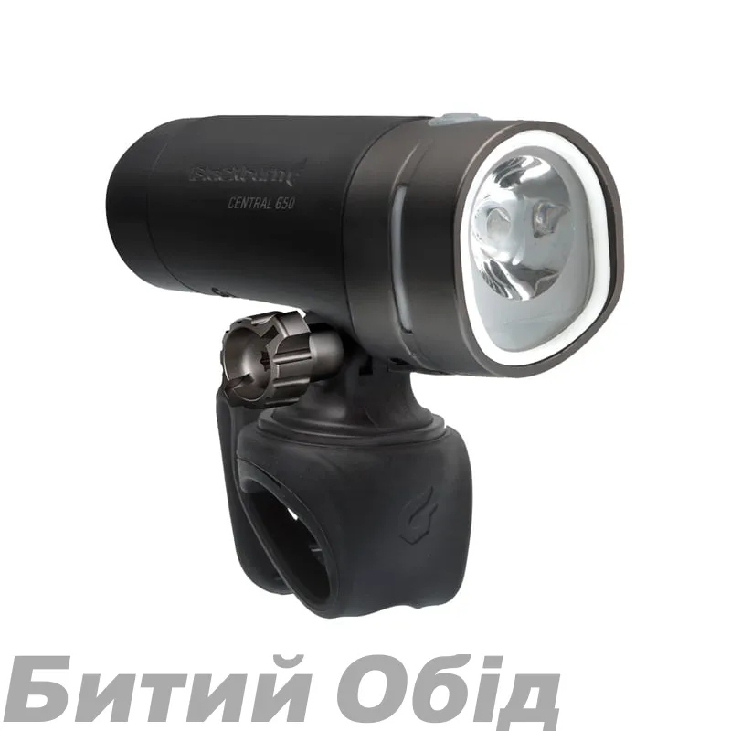 Фара пер Blackburn Central 650 650люм/5реж чорн 162г