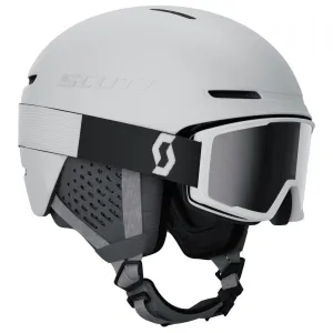 Гірськолижний набір SCOTT шолом Track + маска Factor білий