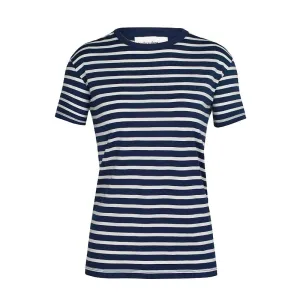 Футболка IB 150 Granary SS Tee Stripe WMN Midnight Navy/Snow/S S