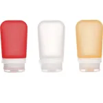 Набір силіконових пляшечок Humangear GoToob+ 3-Pack Medium Набір силіконових пляшечок Humangear GoToob+ 3-Pack Medium