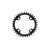 Зірка Garbaruk коло (ROUND) 96 BCD 36 зуб. black