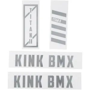 Набір наклейок на раму KINK BMX Titan II Decal Kit