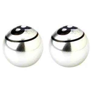 Ковпачки на вентиль шини Fouriers US002 Ball/Шар Schrader алю 13г/пара 