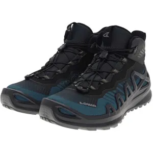 Черевики LOWA Merger GTX MID steel blue-anthracite 