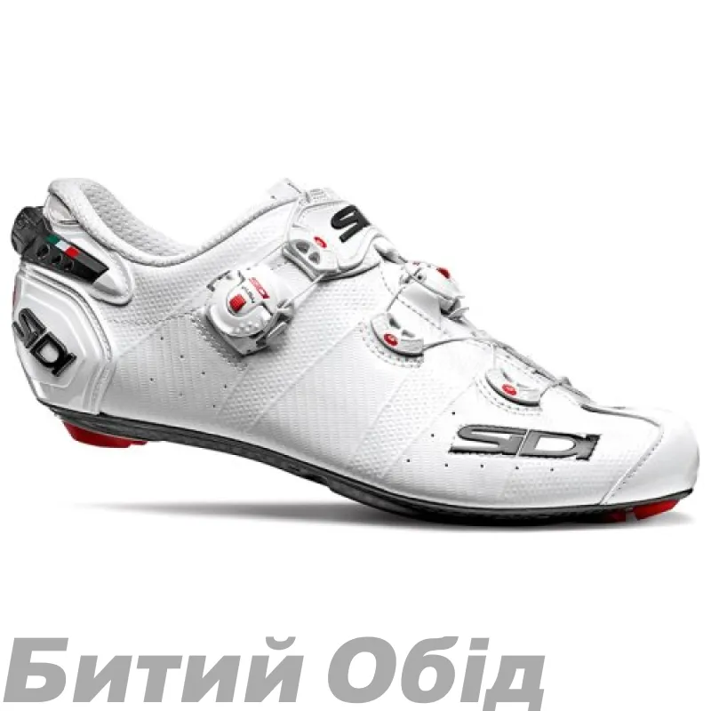 Велотуфлі Шосе Sidi Wire 2 Carbon Woman White/White 23.5, 38.5