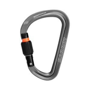 Карабин Mammut Workhorse HMS Screwgate Carabiner grey