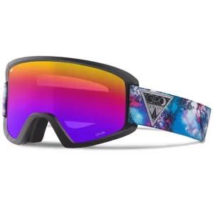 Маска зим Giro Dylan Flash черн Galaxy Rose Spectrum 16% + желт 84%