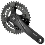 Шатуны SQ PROWHEEL ZEPHYR-501 под квадрат 9-ск. 175мм чёрные