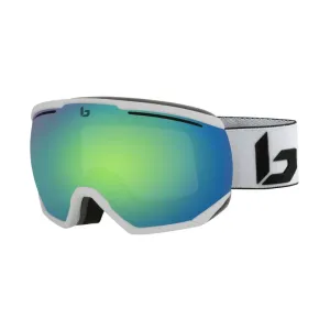 Маска Bolle Northstar White Corp Matte/Green Emerald Cat.2