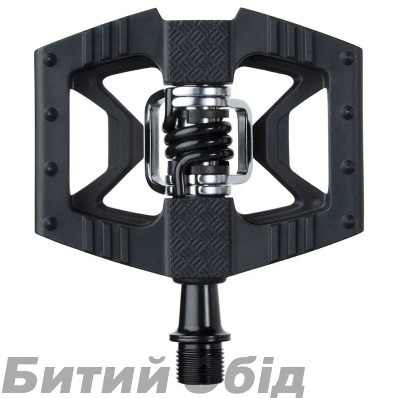 Педаль Crankbrothers DOUBLE SHOT 1, чорна/чорна пружина