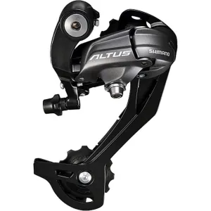 Переключатель задний Shimano RD-M370 ALTUS 9-скор, черный, длинный рычаг