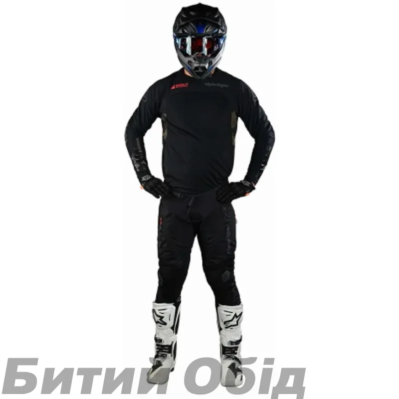 Мото джерси TLD Scout SE Jersey SYSTEMS [BRUSHED CAMO BLk/MILITARY GREEN] 