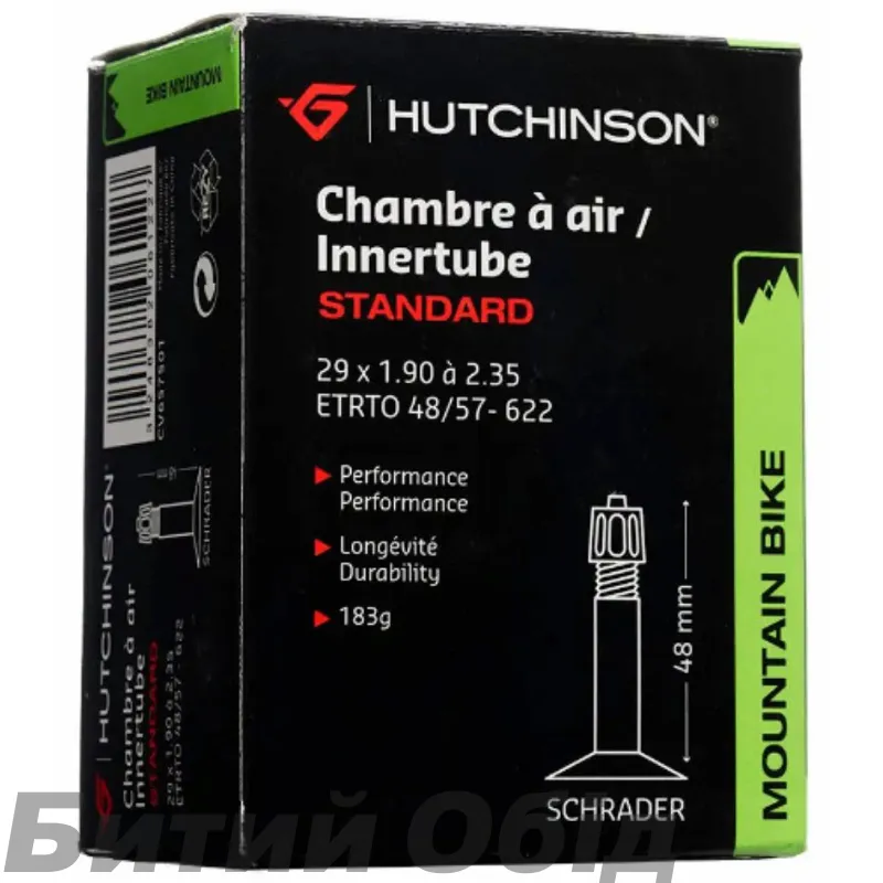 Камера Hutchinson CH 29X1,90 / 2,35 VS 48 MM
