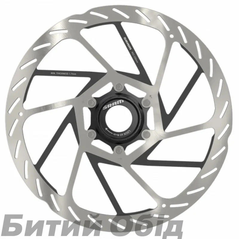 Ротор тормозной SRAM HS2 Center Lock (includes lockring) Rounded