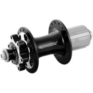 Втулка задн. Quando KT-SR6R 32H под диск QR 145mm 8/9 ск. под эксцентрик алюмин черная