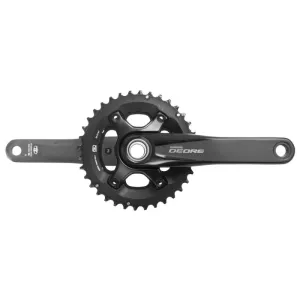 Шатуны HT2 Shimano FC-M6000  DEORE 36/26 11-ск 175мм с кареткой черн ОЕМ