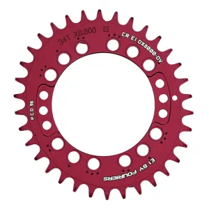 Шестерня пер МТБ Fouriers DX8000 Е1 Full CNC NW Oval Shimano XT/pcd96 алю 