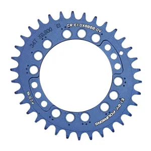 Шестерня пер МТБ Fouriers DX8000 Е1 Full CNC NW Shimano XT/pcd96 алю син