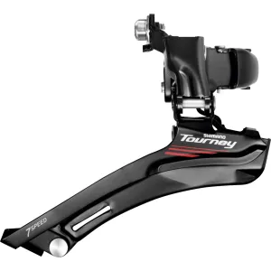 Переключатель передний Shimano FD-A070 2X8/7, DOWN-SWING, 34,9/31,8/28,6мм адаптер, нижняя тяга, для 50/34