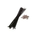 Cпица Shimano 266мм, передн/ заднего колеса WH-M565 (+нипель, комплект) черн