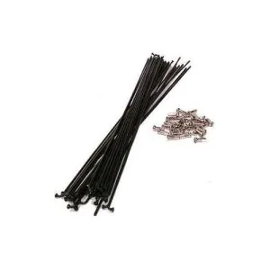 Спиця Shimano 266мм, передній/ заднього колеса WH-M565 (+ніпель, комплект) чорний Спиця Shimano 266мм, передній/ заднього колеса WH-M565 (+ніпель, комплект) чорний