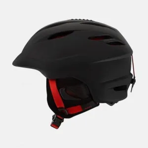 Шлем зим Giro Seam мат.черн/ярк.красн М/55.5-59см