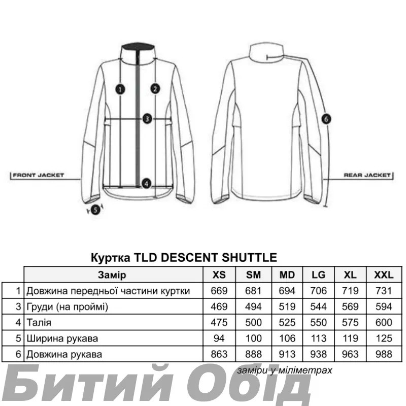 Куртка TLD SHUTTLE JACKET [BLACK]