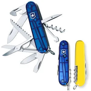 Нож Victorinox Huntsman 91мм/15функ/син