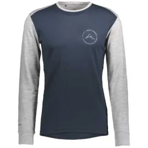 Термомайка SCOTT DEFINED MERINO dark blue/light grey melange 