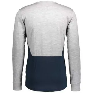 Термомайка SCOTT DEFINED MERINO dark blue/light grey melange 