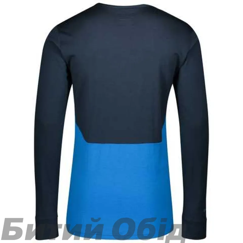 Термомайка SCOTT DEFINED MERINO dark blue/skydive blue