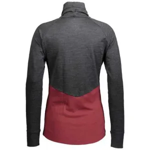 Термомайка SCOTT W DEFINED MERINO серо/розовая 