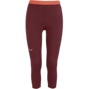 Термоштаны Salewa CRISTALLO WARM AMR W 3/4 TIGHT 28210 1570 бордовый
