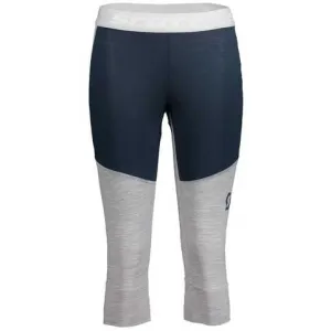 Термоштаны SCOTT W DEFINED MERINO dark blue/light grey melange 