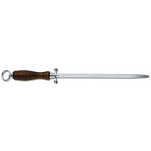 Точило Victorinox Domestic коло medium з чорною ручкою 27 см, дерев'яна рукоять (Vx78330) Точило Victorinox Domestic коло medium з чорною ручкою 27 см, дерев'яна рукоять (Vx78330)