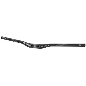 Руль МТБ Fouriers Carbon 35x800мм/Rise 20мм черн 600г