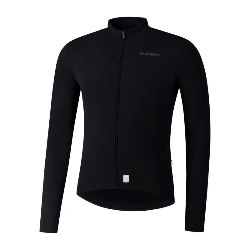 Велоджерсі Shimano VERTEX THERMAL LONG утеплене, чорне