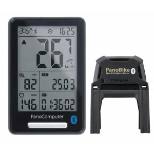 Велокомпьютер Topeak Panocomputer Smart 16 функц бездр с/датч ск./кад Bluetooth® Smart черный