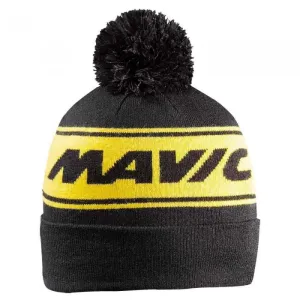 Шапка Mavic Mtb Pom Beanie чорн/жовт