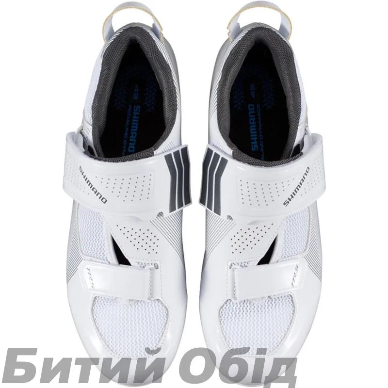 Веловзуття тріатлонне жіноче SHIMANO TR501, біле