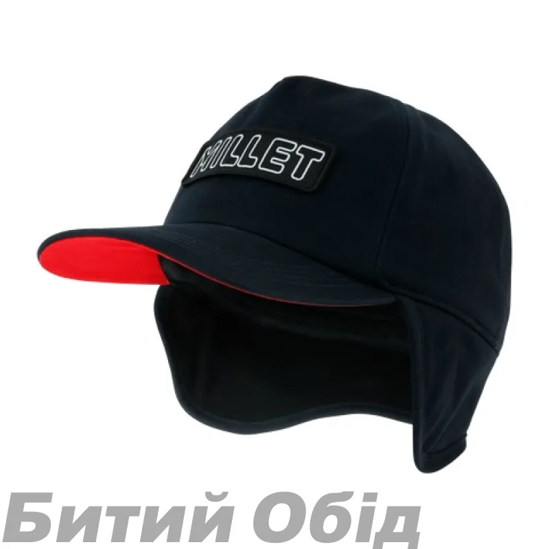 Кепка MILLET HERITAGE FLEECE FLAP CAP SAPHIR/RED