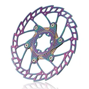 Ротор тормозной Fouriers D1P IS+СL адапт нерж сталь 63+25г титан анод 