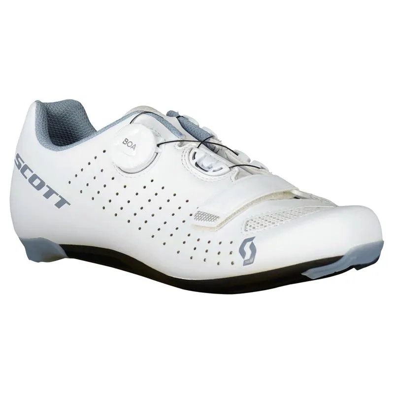 Велотуфлі SCOTT W ROAD COMP BOA matt white/light blue 