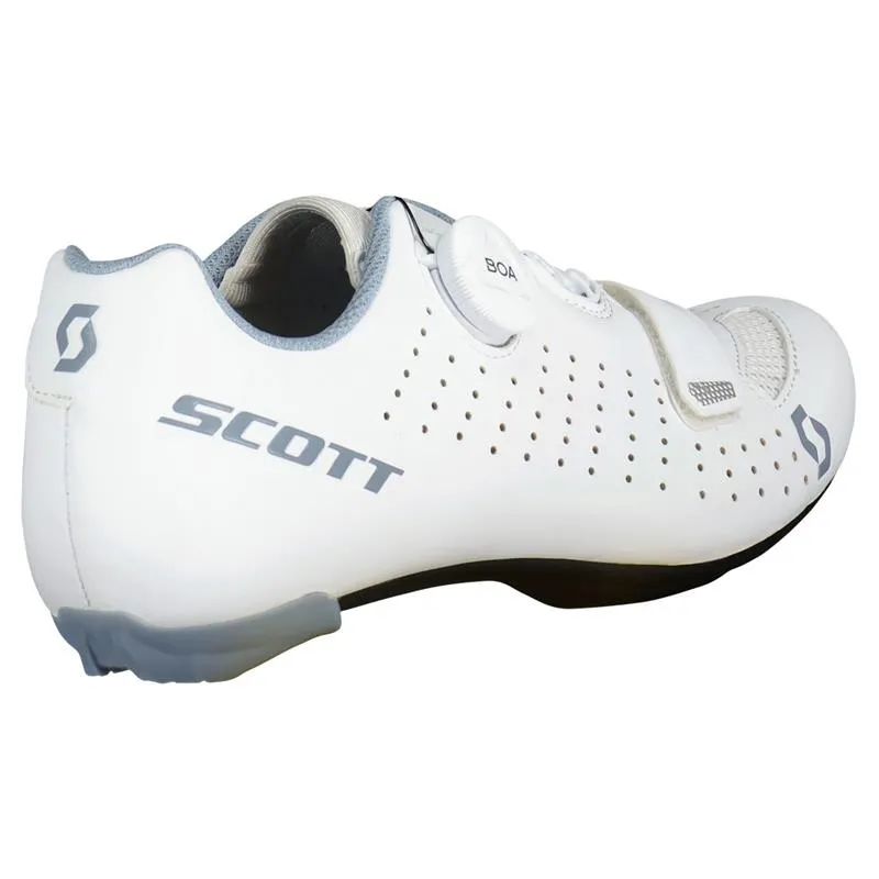 Велотуфлі SCOTT W ROAD COMP BOA matt white/light blue 