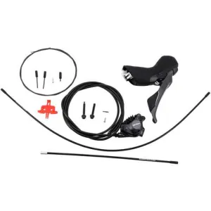 Тормоз гидравл диск SHIMANO RX820 GRX, задний (правая торм. ручка/шифтер ST-RX820 12-скор, BR-RX820, гидролиния 1700мм)