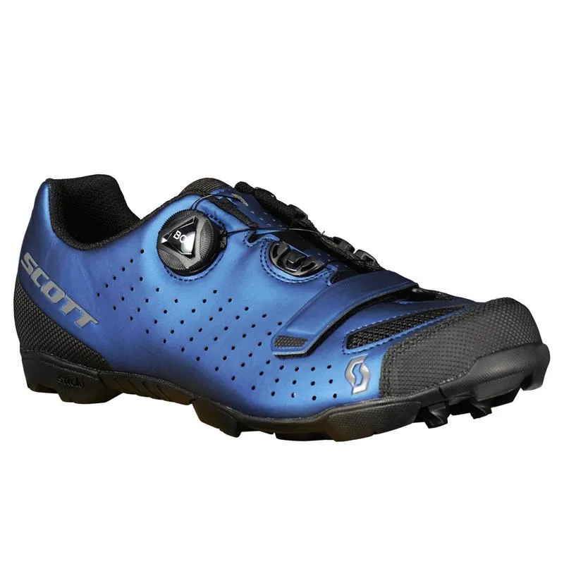 Велотуфлі SCOTT MTB COMP BOA metallic blue/black